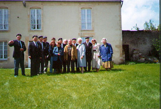 The farm at St. Croix-sur-Mer where Squadron members used to barter cigarettes and chocolate for eggs and butter. Photo: © Derek Lovell