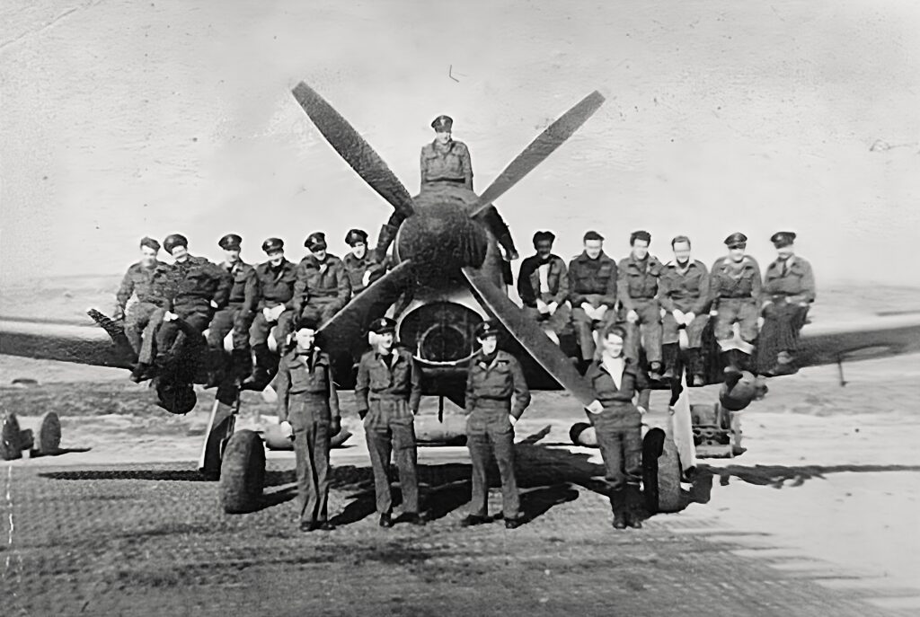 197 Squadron sometime towards the end of the War. Somewhere in Germany in 1945.